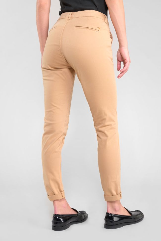 Dyli6 beige chino trousers
