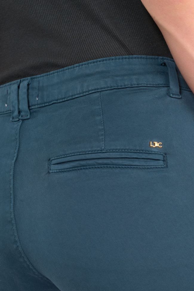 Dyli6 navy blue chino trousers