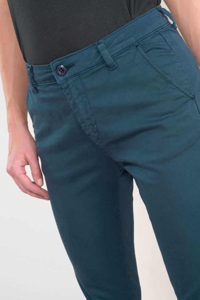 Dyli6 navy blue chino trousers