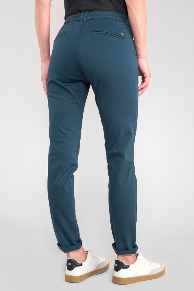 Dyli6 navy blue chino trousers