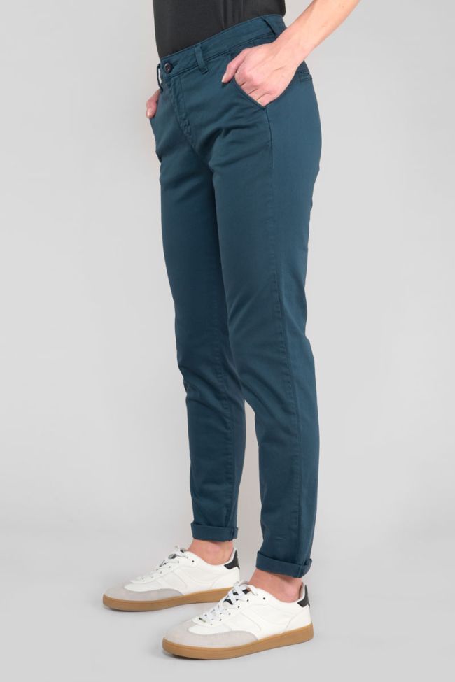 Dyli6 navy blue chino trousers