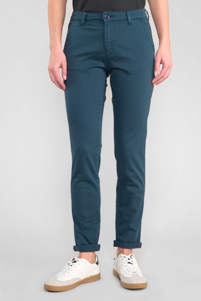 Dyli6 navy blue chino trousers