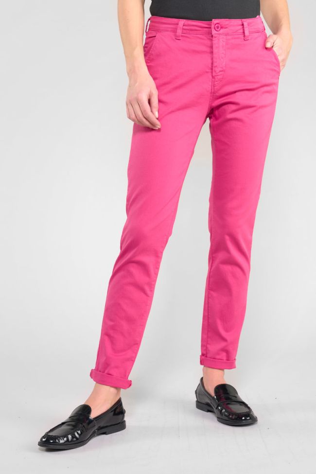 Dyli6 old pink chino trousers