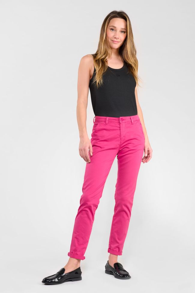 Dyli6 old pink chino trousers