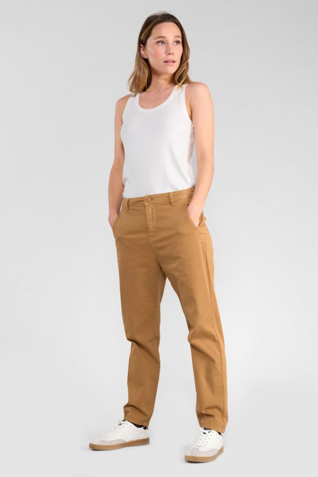 Erle camel chino trousers