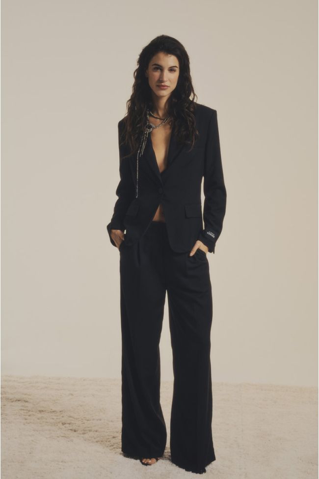 Black striped Every pants