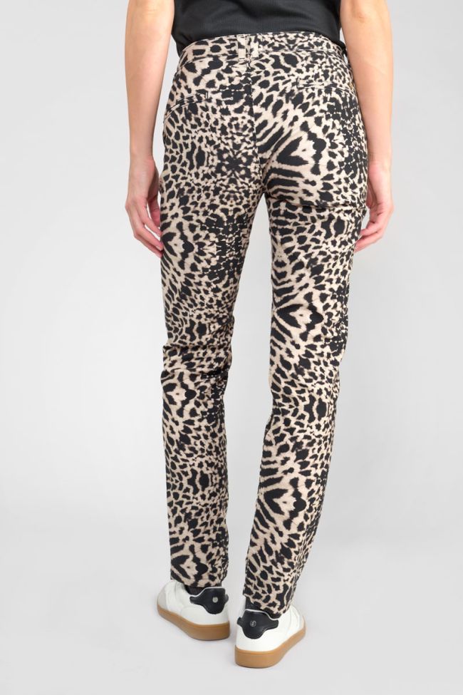 Rodin animal print chino trousers