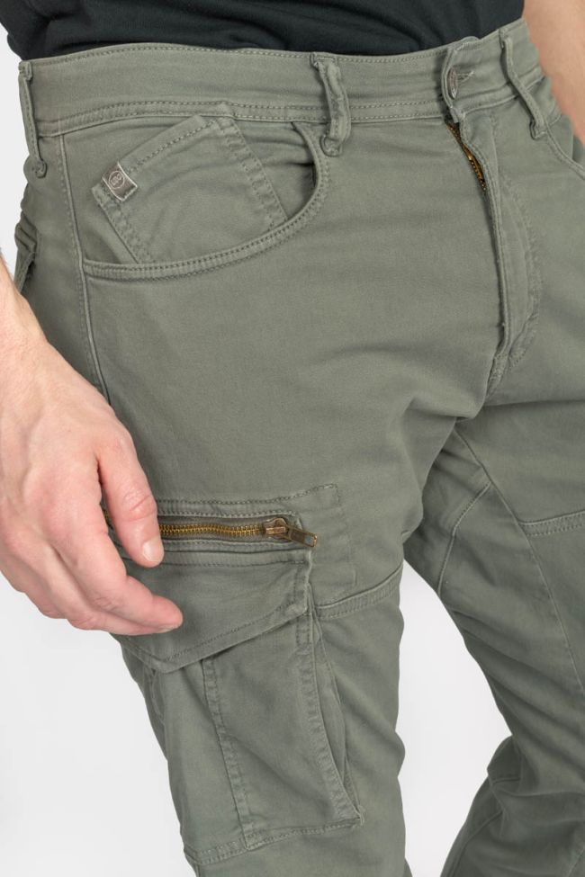 Kuroo grey-green cargo pants