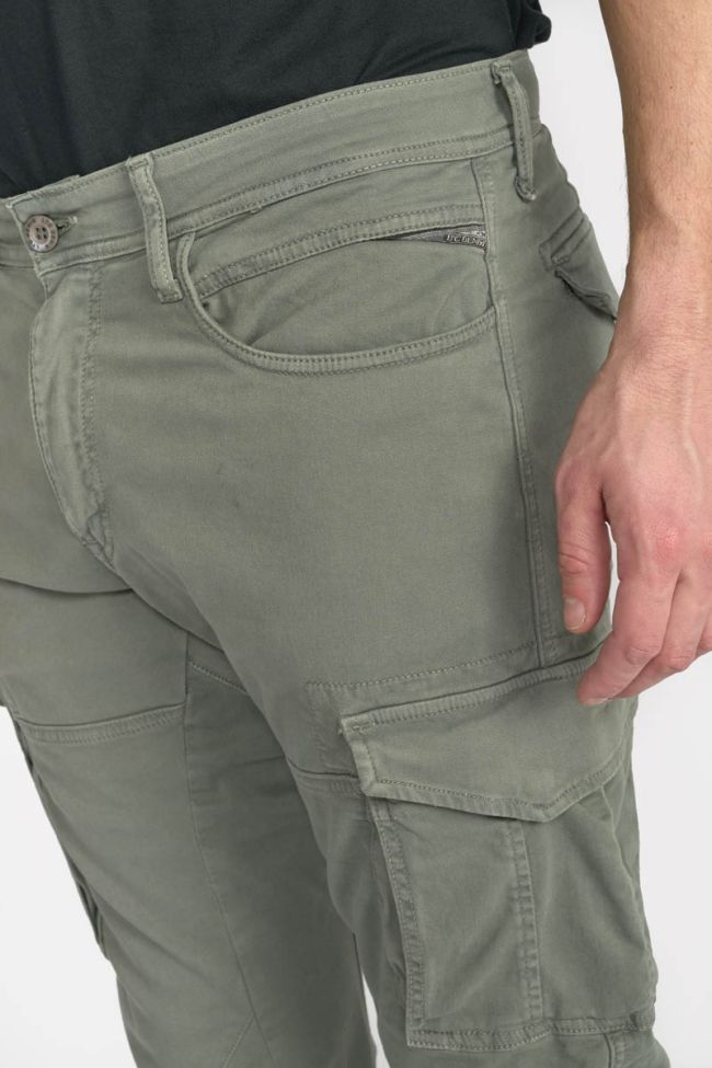 Kuroo grey-green cargo pants