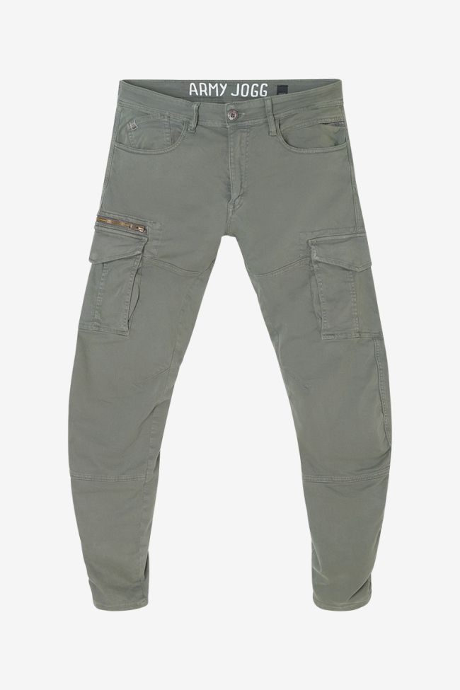 Kuroo grey-green cargo pants