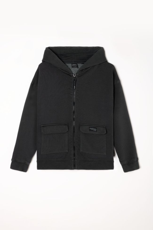 Grey Batibo zip-up jacket