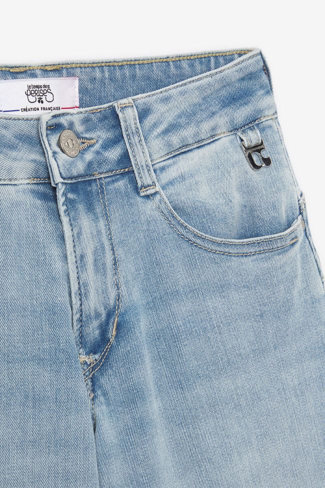 Jeans pulp regular Albi taille haute bleu N°5