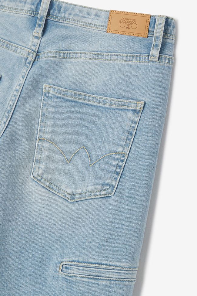 Jeans wide leg high waist blue N°5