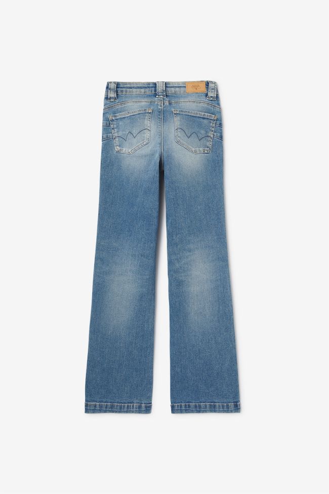 Blue high-waisted pulp flare jeans N°4