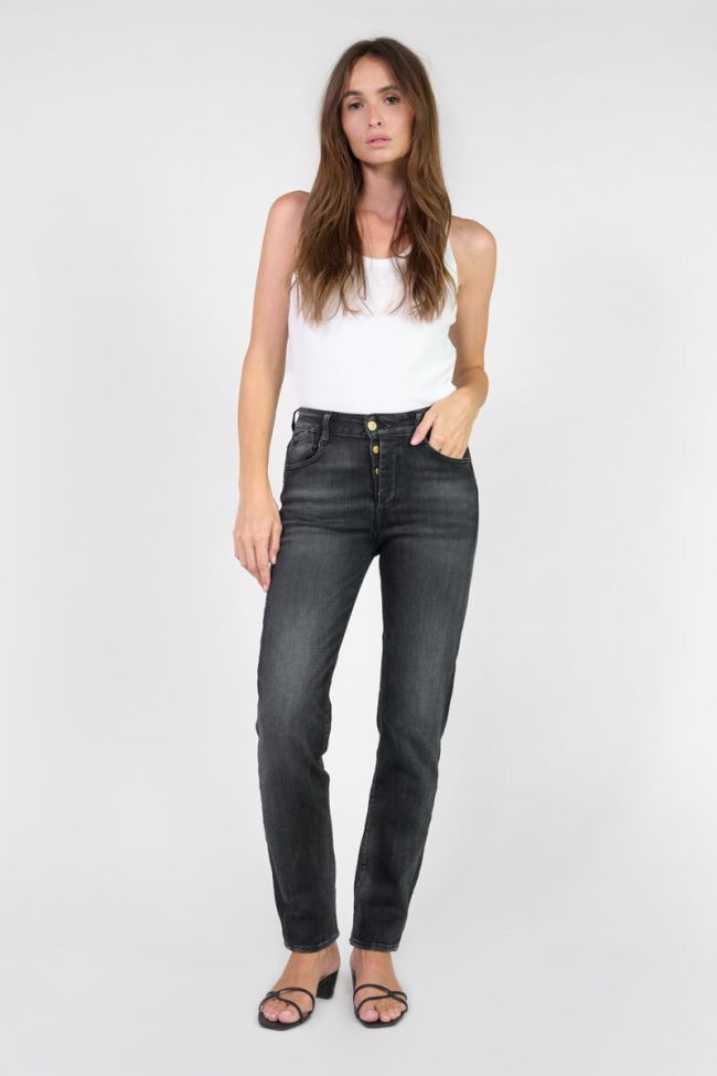 Jeans 400/17 mom Bambo taille haute 7/8ème noir N°1