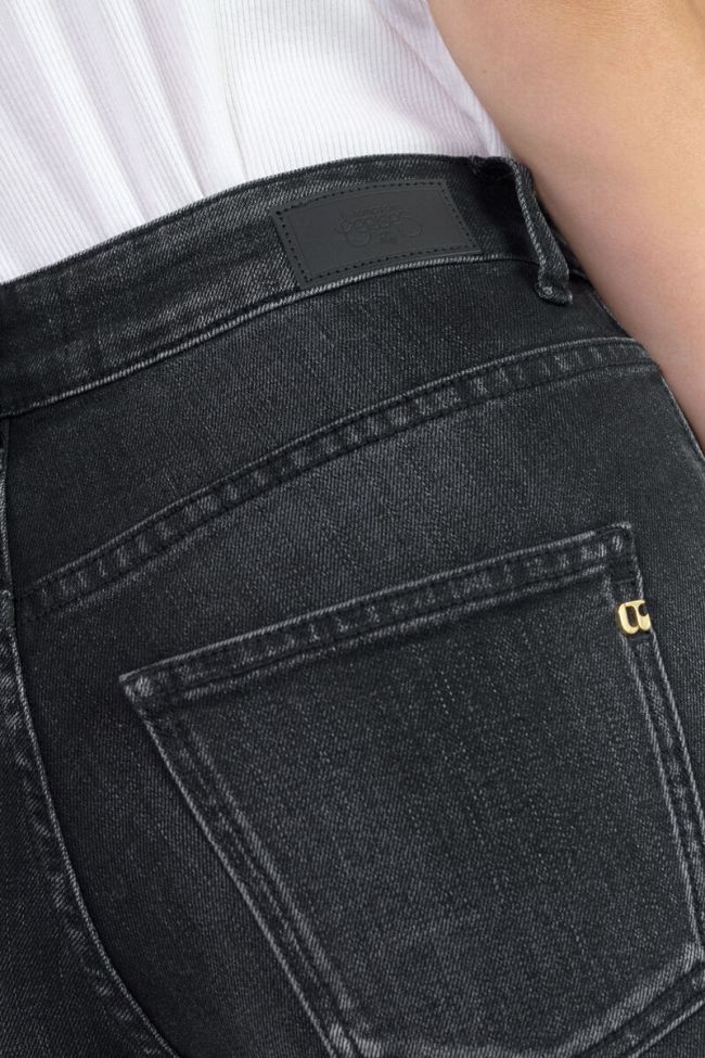 Jeans 400/17 mom Bambo taille haute 7/8ème noir N°1