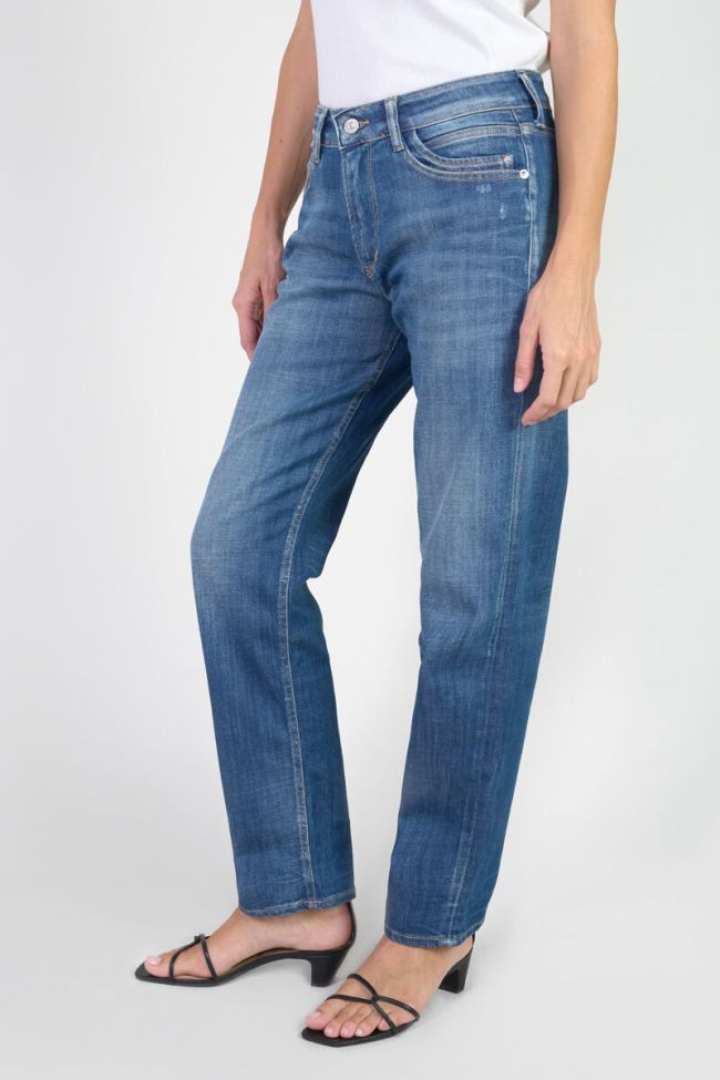 Jeans 400/17 mom Binh high waist 7/8th destroy blue N°3