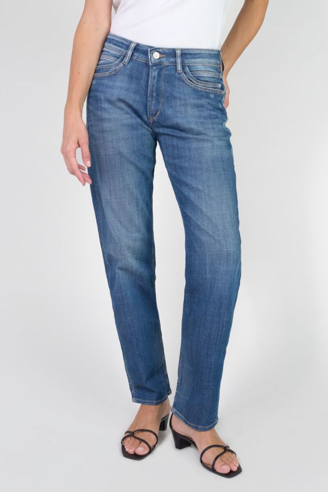 Jeans 400/17 mom Binh high waist 7/8th destroy blue N°3