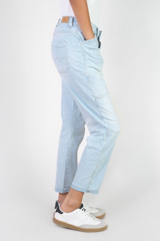 Jeans 400/60 girlfriend Union high waist blue