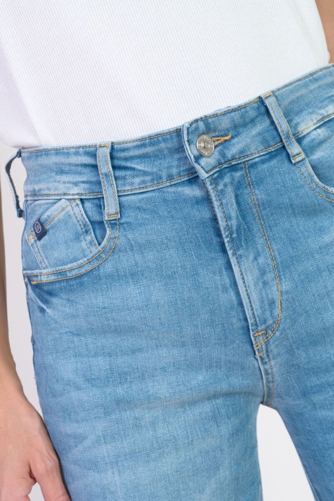 Jeans pulp wide leg Alba taille haute bleu N°4