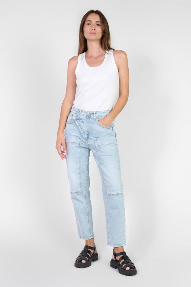 Jeans boyfit Cosy pocket 7/8th blue N°5