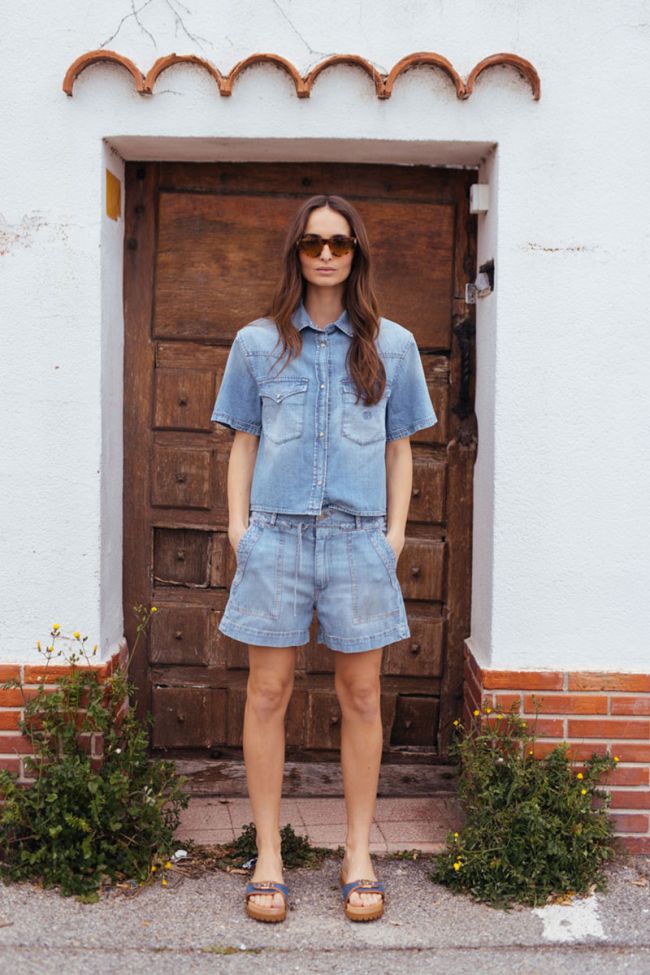 Short en jeans Glory