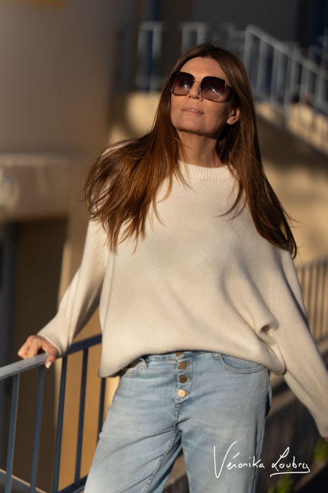 James 400/60 girlfriend by Véronika Loubry high-waisted jeans blue N°5