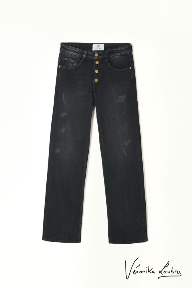 James 400/60 girlfriend by Véronika Loubry high-waisted jeans black