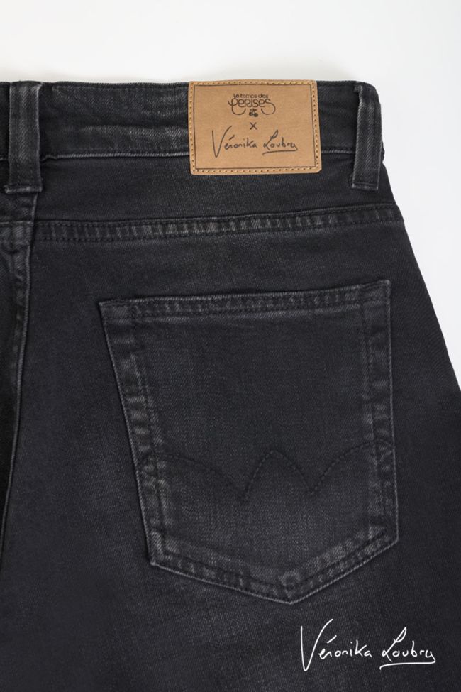 James 400/60 girlfriend by Véronika Loubry high-waisted jeans black