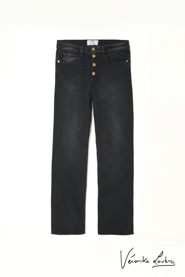 James 400/60 girlfriend by Véronika Loubry high-waisted jeans black