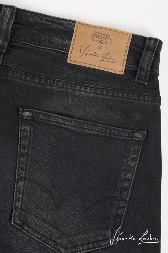 James 400/60 girlfriend by Véronika Loubry high-waisted jeans black