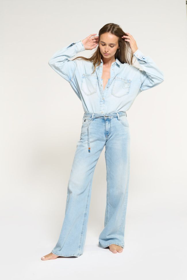 Jeans wide leg Lauryn jab blue N°5