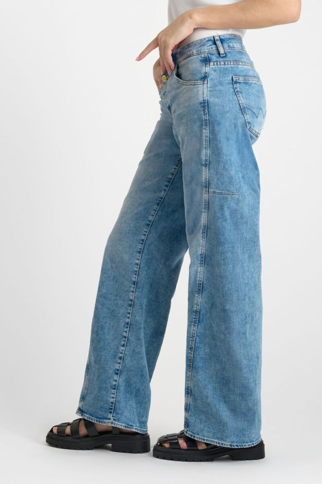 Jeans wide leg Lauryn Twist blue N°4