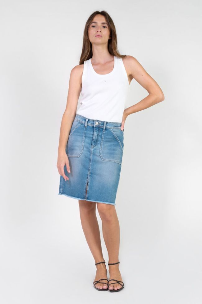 Ledisi denim skirt 
