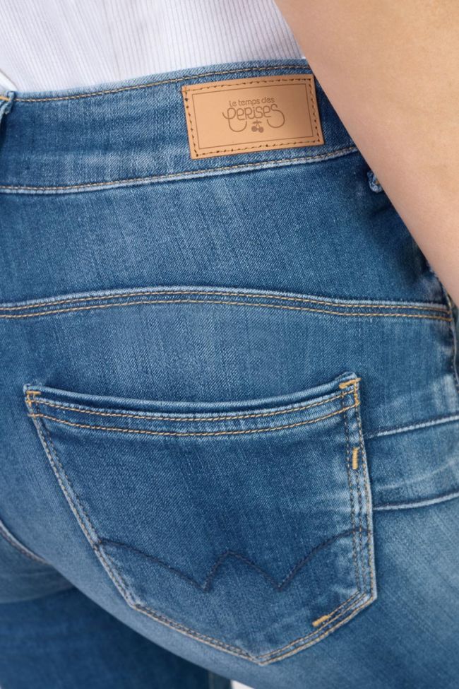 Jeans pulp slim Pefki high waist 7/8th blue N°3