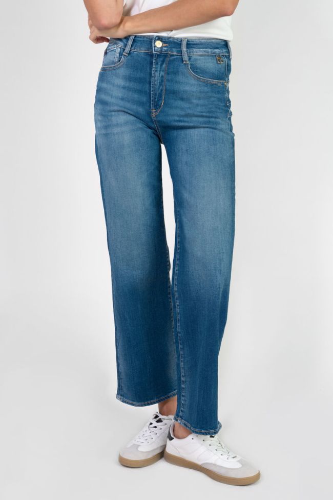 Jeans pulp wide leg Zaho high waist 7/8th blue N°3