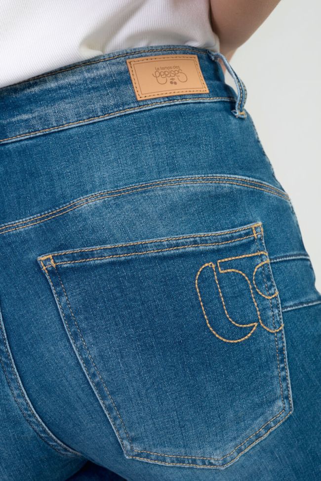 Jeans pulp wide leg Zaho high waist 7/8th blue N°3