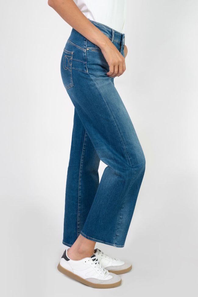 Jeans pulp wide leg Zaho high waist 7/8th blue N°3