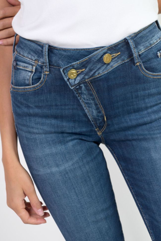 Jeans pulp regular Zep high waist 7/8th blue N°2