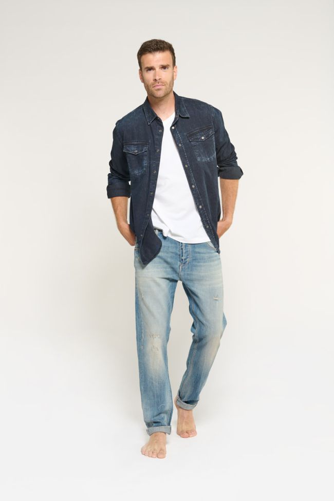 Jeans 800/60 loose Walters destroy blue N°4