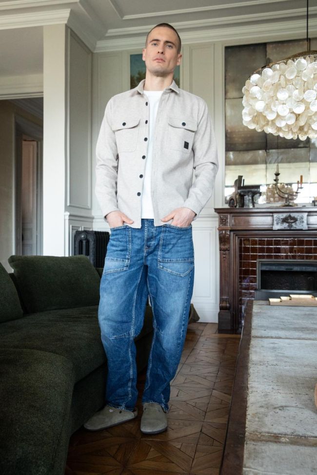 Jeans loose Hobo Work blue N°2