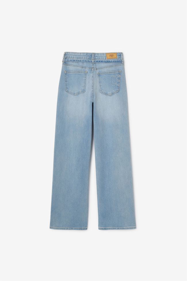 Alexgi high-waisted wide leg jeans blue N°4