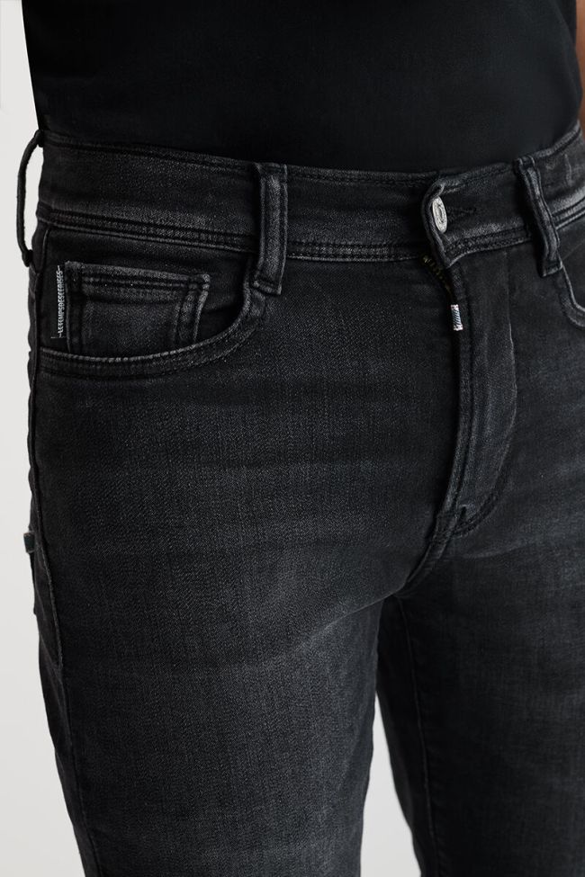 Jeans jogg regular Mattia noir N°1