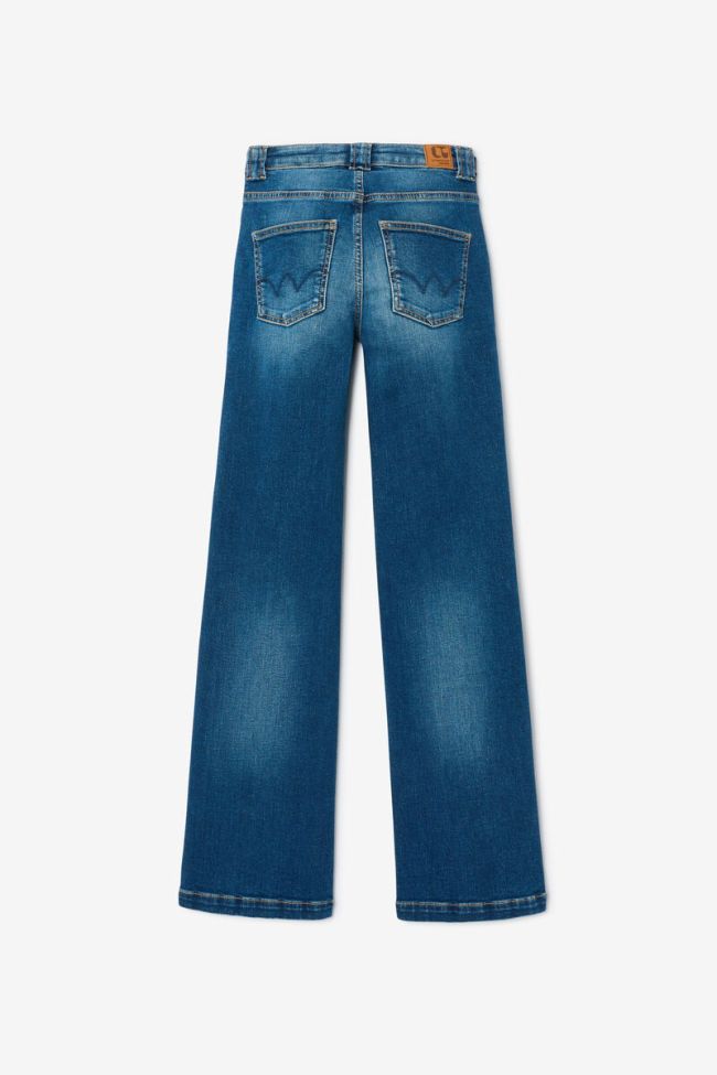 Jeans flare taille haute bleu N°3