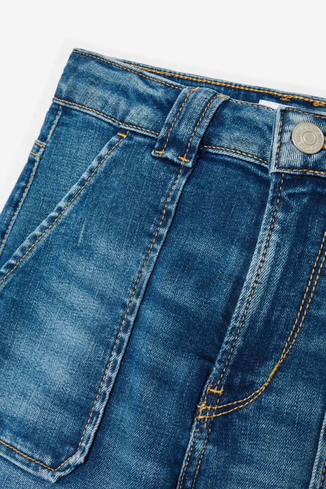 Jeans flare taille haute bleu N°3