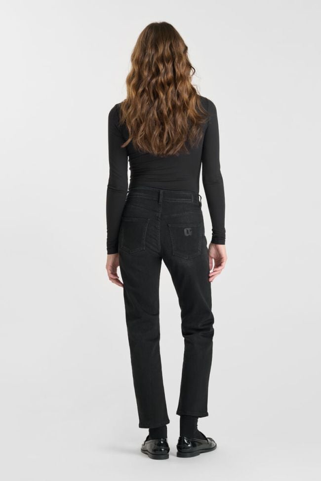 Jeans 400/17 mom Solo high waist 7/8th black N°1