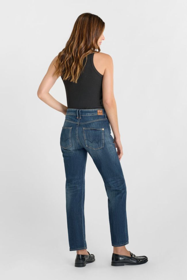 Jeans 400/18 mom Basic taille haute 7/8ème bleu N°2