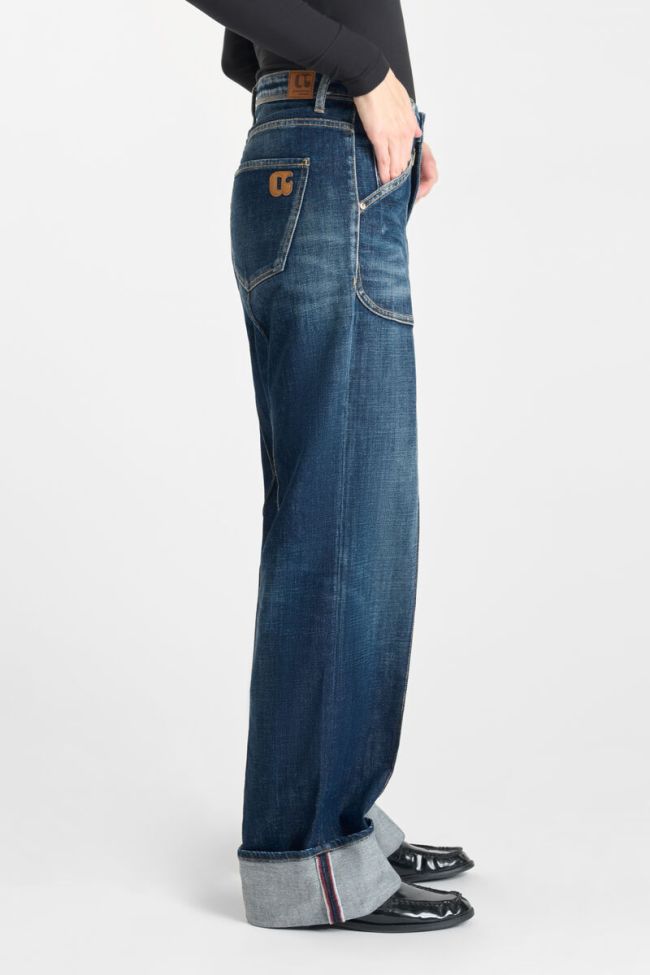 Jeans 400/28 loose Yavi taille haute bleu N°2