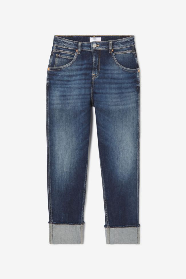 Jeans 400/60 girlfriend Jama taille haute bleu N°2