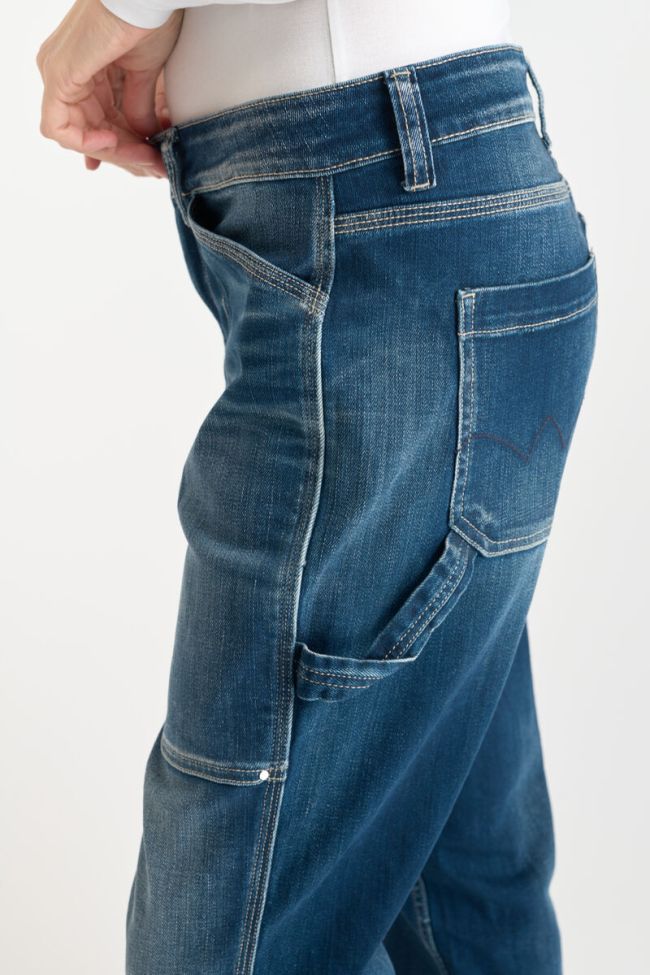 Jeans 400/60 girlfriend Union high waist 7/8th blue N°2